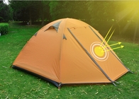 PU2000mm Wind And Rain Proof Outdoor Camping Tents 190T Polyester Blue supplier