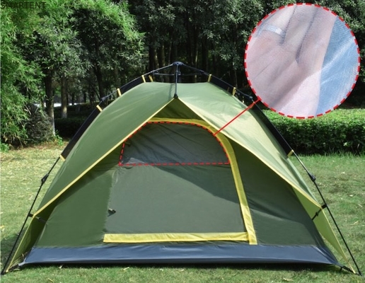 Outdoor Camping Tents Fashion Design Multifunctional Automatic Fibreglass Cozy Canopy Sunscreen and Rainproof for 3-4 People supplier