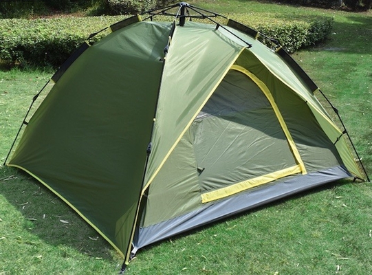 Outdoor Camping Tents Fashion Design Multifunctional Automatic Fibreglass Cozy Canopy Sunscreen and Rainproof for 3-4 People supplier