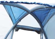Single Layer Inflatable White Tent 210X210X150cm Blow Up Tents For Camping 3000mm supplier