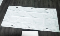 Custom Lightweight Foldable Design White Color 0.25mm Eco PEVA Inflatable Body Bag With Handle 230*110cm supplier