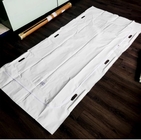Custom Lightweight Foldable Design White Color 0.25mm Eco PEVA Inflatable Body Bag With Handle 230*110cm supplier