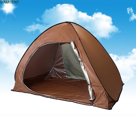 165*200*130cm 2-Person Outdoor Camping Tent Blue Waterproof UV Resistant 190T Pop Up Shelter supplier
