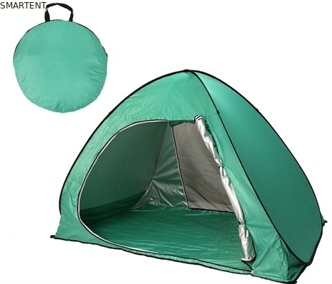 165*200*130cm 2-Person Outdoor Camping Tent Blue Waterproof UV Resistant 190T Pop Up Shelter supplier