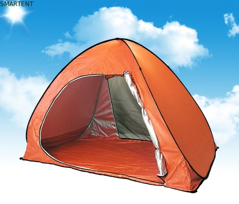165*200*130cm 2-Person Outdoor Camping Tent Blue Waterproof UV Resistant 190T Pop Up Shelter supplier