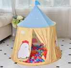 Small Polyester Tepee Pop Up Outdoor Camping Tents Kids Playing House H120XD116cm supplier