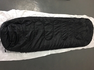 Travel Mountain Sleeping Bags Black Orange 190T Polyester Sleeping Bag 230x80x50cm supplier