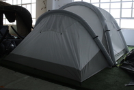 Outdoor Camping Air Dome Blue Color TPU Pole Waterproof Coated Polyester Inflatable Tents supplier