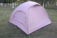 Outdoor Camping Pink Color PU3000mm Waterproof Coated 190T Polyester inflatable Pole Tent supplier