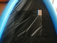 Outdoor Modern Custom Black Color Waterproof Coated Polyester 190T Inflatable Beach Tent supplier