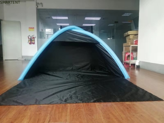 Black Polyester 190T 2 Man Beach Inflatable Camping Tent Blow Up Beach Tent supplier