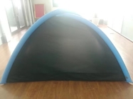 Black Polyester 190T 2 Man Inflatable Beach Tent Blow Up Beach Tent supplier