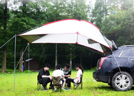 210D PU3000MM Outdoor Roof Top Tent White Camping Car Side Awning Rooftop supplier