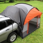 Outdoor Modern Customized Waterproof Coated Polyester 3-Person Camping Canopy Auto Side Tent supplier
