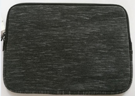 13'' Slim Black 5MM Memory Foam Polyester Laptop Sleeves With Zip Closure supplier