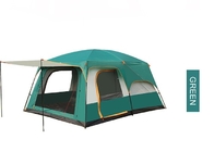 Waterproof 190T Polyester PU3000MM Green Automatic Family Camping Tent supplier