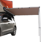 Gray 420D Waterproof Polyester Oxford Aluminum Frame Car Side Awning 140*200*200CM supplier