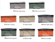 216*130*105CM Color Gray Waterproof PU3000MM Coated Polyester Hard Shell Roof Top Tent supplier