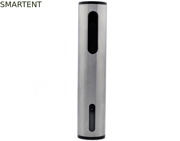 Luxury Rechargeable SS304 Electric Wine Opener Silver Color supplier
