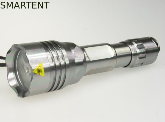 Cree Q5 Bulb Silver Laser Powerful LED Flashlight Small Torch CE RoHS Certification supplier