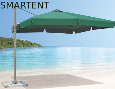 Single Patio Commercial Shade Umbrellas Contemporary Parasols UV Resistant supplier