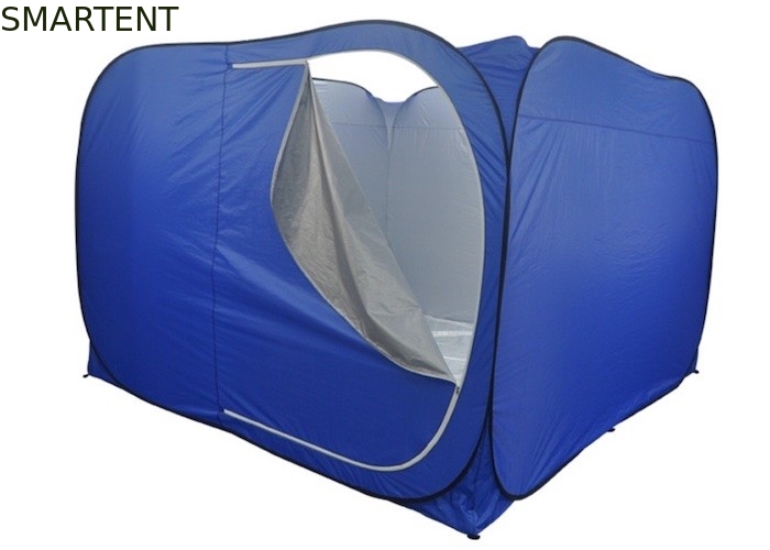 Automatic Silver Coated 190T Polyester Pop Up Relief Tents 300 X 300 X 200CM supplier