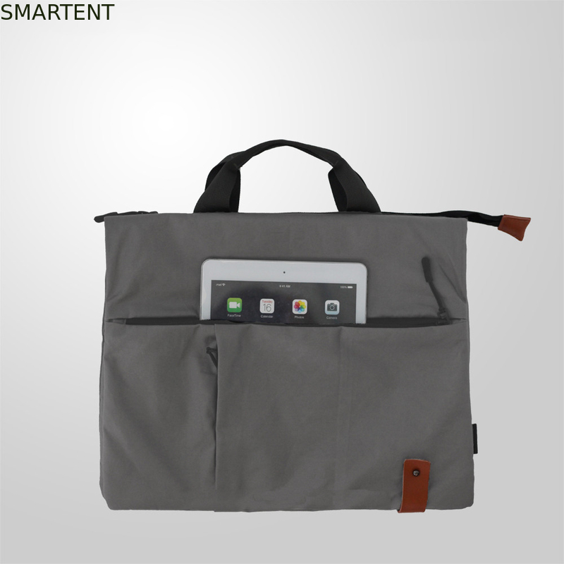 Cotton Canvas Computer Laptop Sleeve Bags Large Capacity 150T supplier
