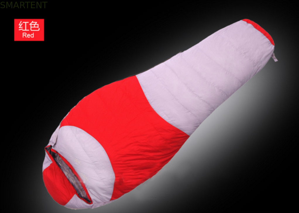 Adult Kids Mountain Sleeping Bags 320T Polyester Pongee Fabric Material supplier