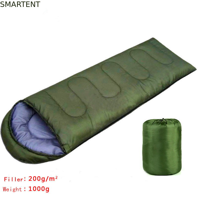 180T Polyester Waterproof Outdoor Sleeping Bags , Sleeping Bags For Camping /  Traveling supplier