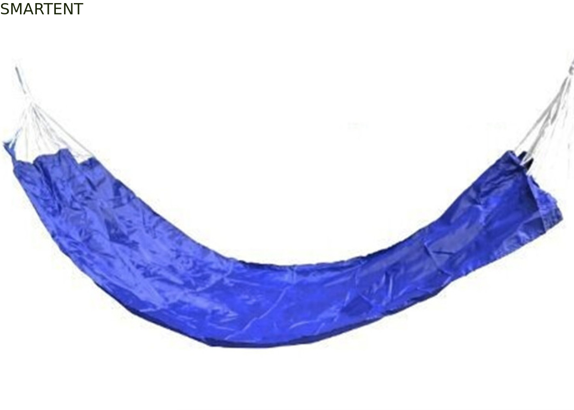 Lightweight Deluxe Blue Inside Bedroom Portable Camping Hammock With Carry Case supplier