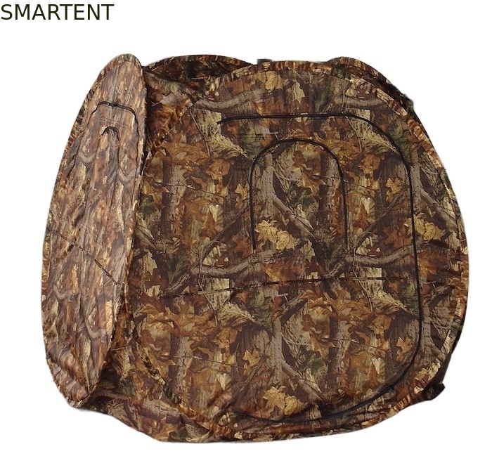 Camouflage Waterproof PU Coated 150D Polyester Outdoor Camping Tents 147*147*165CM supplier