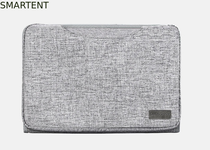 Multi Purpose Grey Oxford Portable Computer Bag With Fashion Element And Stitching Design supplier
