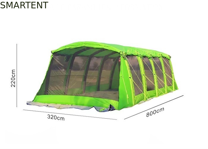 Multi Purpose Deluxe Queen Type Air-Filled Outdoor Shelters Party Tent 800*320*220CM supplier