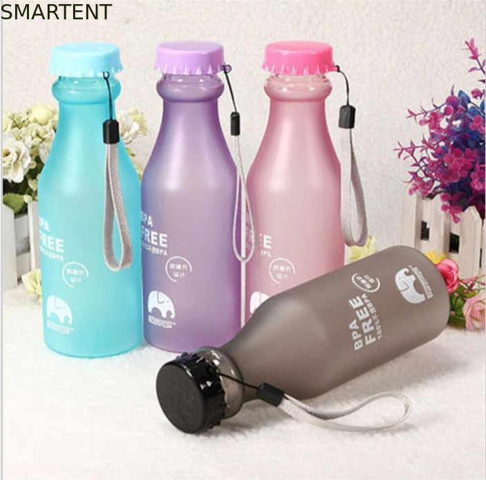 Plastic Fancy BPA Free Tritan Cold Water Flask Coke Bottle 500ML supplier