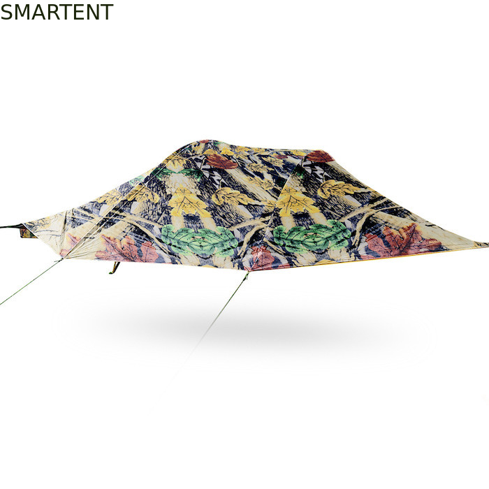 400*300*90CM Lightweight Camouflage Waterproof 150D Oxford Triangle Hammock Tent For Outdoor Camping supplier