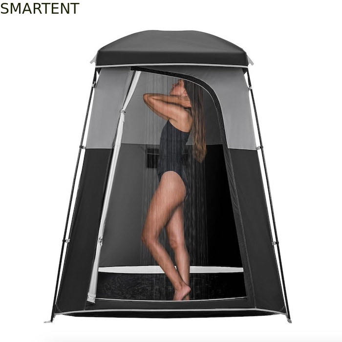 167*167*218CM Black Polyester Portable UV Protected Pop Up Privacy Tents With Instant Setup For Outdoor Events supplier