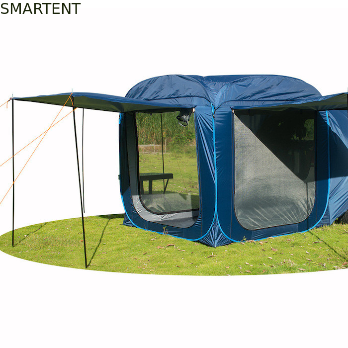 200*200*196CM Silver Coated 210T Pop UP SUV Tent With Waterproof Design And Mesh Windows UV Protection supplier