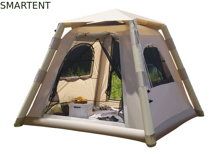 Versatile 2-4 Person Pop Up Inflatable Camping Tent supplier