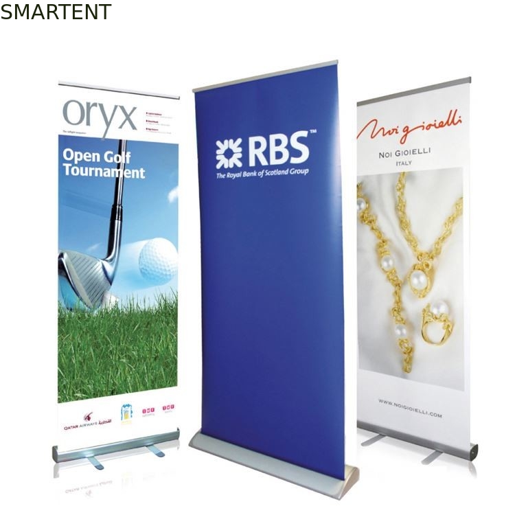 Outdoor Custom Beach Flags Aluminum Stand Retractable Display Promotional PVC Roll Up Banner supplier