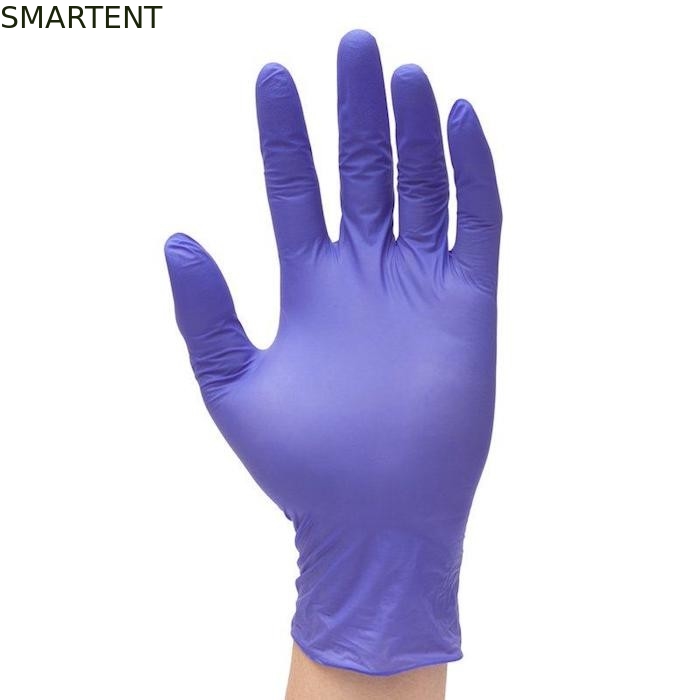 Non Steril Ambidextrous Disposable Nitrile Gloves Single Use Epidemic Prevention Supplies supplier