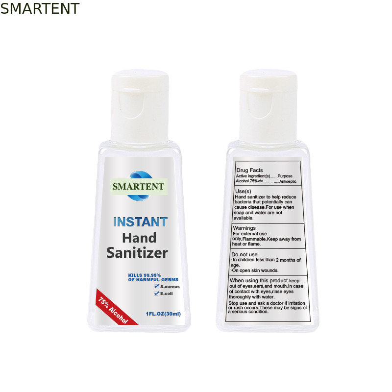 DongGuan Factory Direct Manufacturing Personal Healthy Care Mini Instant Hand Sanitizer 30ML With 75% Alcohol supplier
