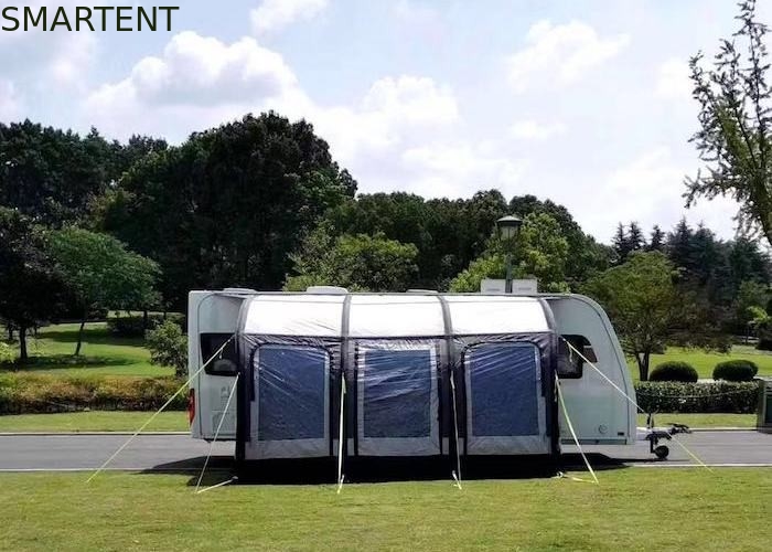PU3000 Coated Outdoor Air Tent 190T Large Camping Blow Up Pop Up Tent supplier