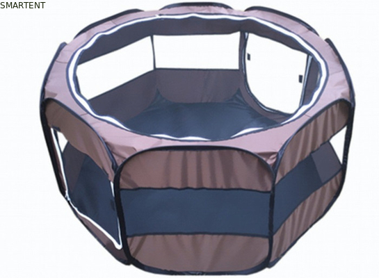 600D Oxford Dog House Tent Waterproof Portable Folding Large For Indoor Outdoor 120X120X64cm