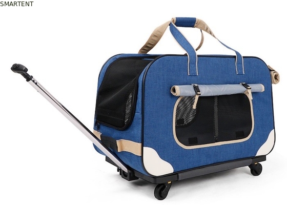 Incorporated Blue Wateproof 900D Oxford Dog Tent House Cute Pet Supplies 62x35x39cm